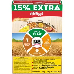Kellogg's Corn Flakes With Real Strawberry Puree, 300 g