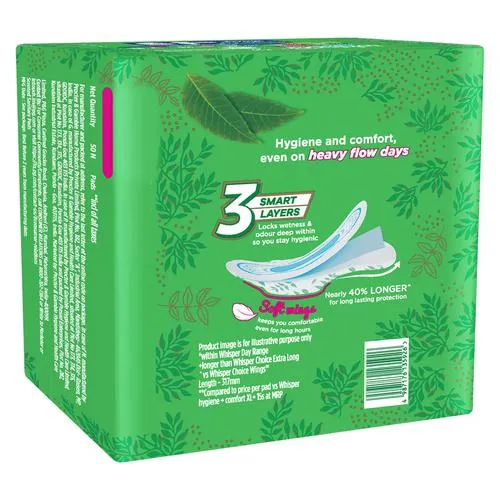 Whisper Ultra Sanitary Pads - XL+, 50 pcs_1