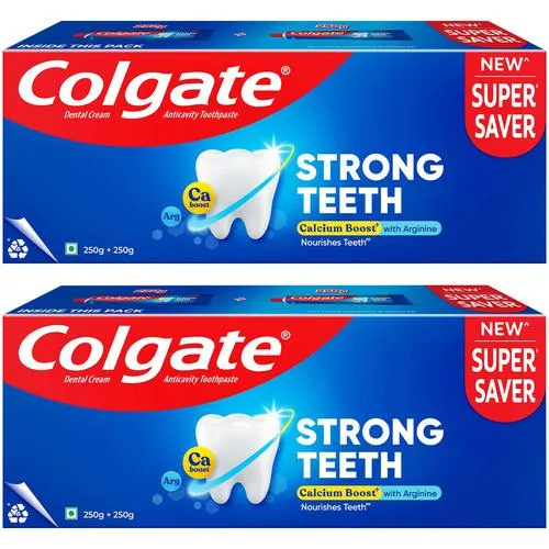 Colgate Strong Teeth Anticavity Toothpaste, 500 g (Pack of 2)_0