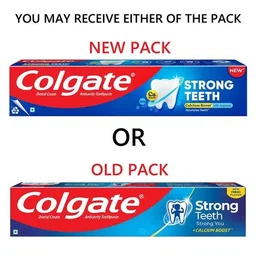 Colgate Strong Teeth Anticavity Toothpaste, 500 g (Pack of 2)
