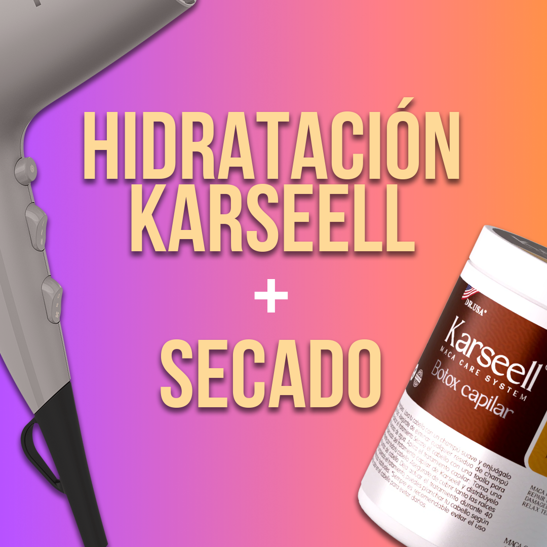 Hidratación Karseell con secado