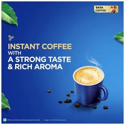 Tata Coffee Grand Classic Instant Coffee - Flavour Locked Decoction Crystals, Strong Taste & Rich Aroma, 200 g Pouch