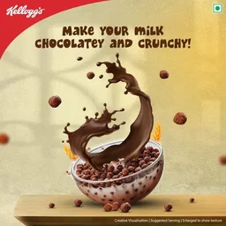  Highlights With 10 Essential Vitamins & Minerals Breakfast Cereal for Kids Kellogg's Kellogg's Multigrain Chocos Chhota Laddoo - Source of Calcium, High in Protein, 340 g