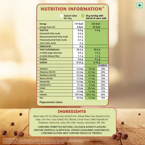  Highlights With 10 Essential Vitamins & Minerals Breakfast Cereal for Kids Kellogg's Kellogg's Multigrain Chocos Chhota Laddoo - Source of Calcium, High in Protein, 340 g_2