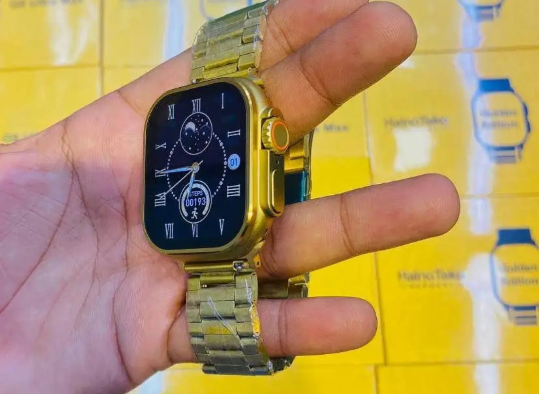 Gold Smart Watch_0