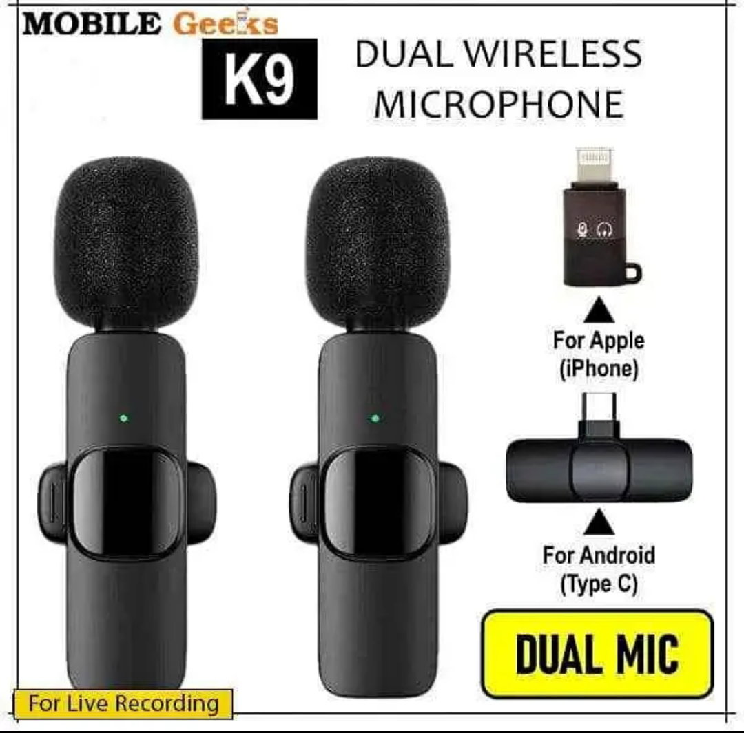 K9 wireless phone mic_1