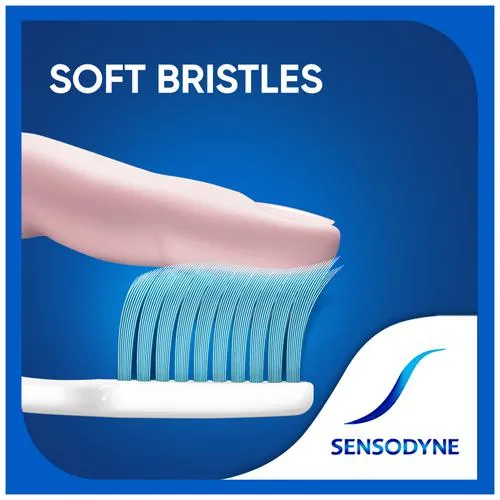 Sensodyne Sensitive Toothbrush - With Soft Rounded Bristles, 4 pcs_4