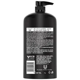Sunsilk Stunning Black Shine Shampoo - With Amla + Oil, Pearl Protein & Vitamin E, For Long Lasting Shine, 1 L