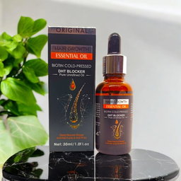 Hair Growth Essential Oil Biotin Cold-Pressed DHT Blocker