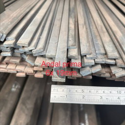 Plat Strip tebal 6mm Panjang 6.0m
