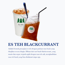 ES TEH BLACKCURRANT S. O. L. O. 