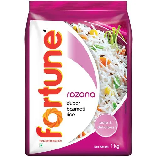 Fortune Basmati Rice/Basmati Akki - Rozana, 1 kg Pouch