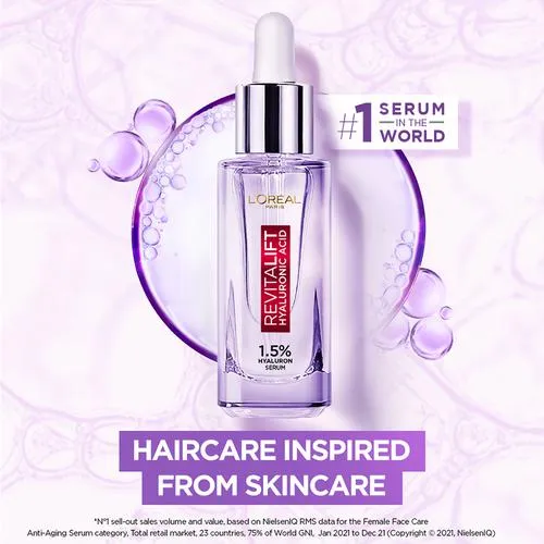 L'OREAL PARIS Hyaluron Moisture 72H Moisture Filling Shampoo - With Hyaluronic Acid, 1 L_7