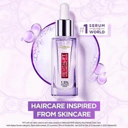 L'OREAL PARIS Hyaluron Moisture 72H Moisture Filling Shampoo - With Hyaluronic Acid, 1 L