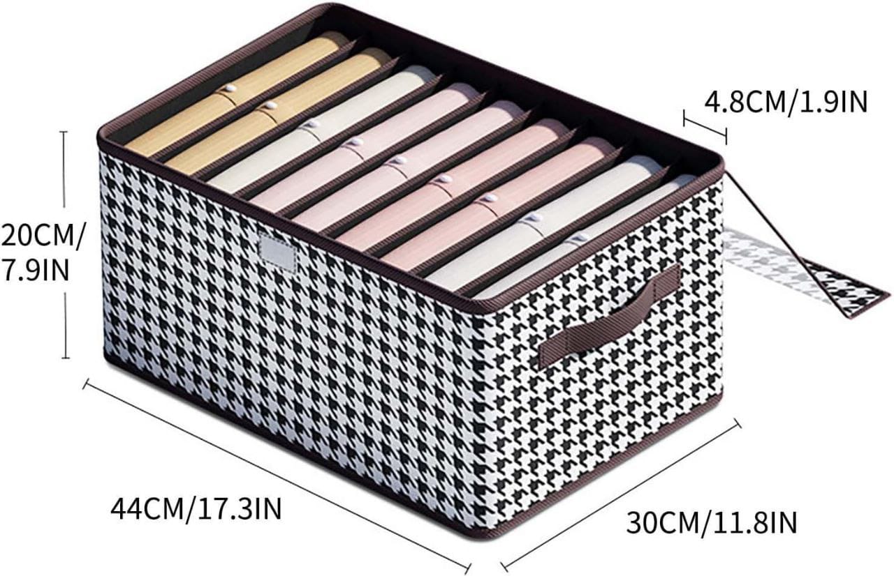 Thickened storage box with dust proof cover_3