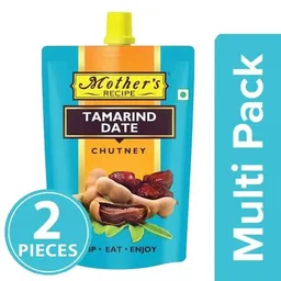 Mother's Recipe Tamarind Date Chutney, 2 x 200 g Multipack