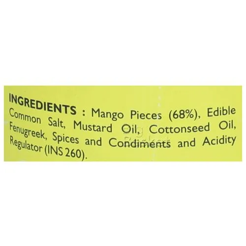 Mother's Recipe Punjabi Mango Pickle, 400 g_3