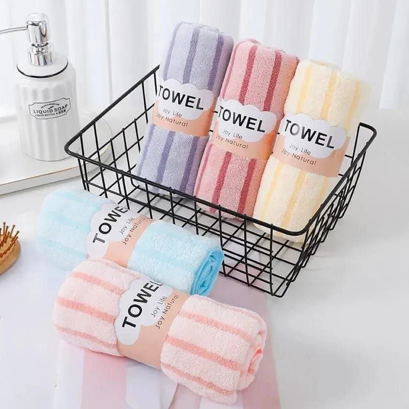 Coral velvet microfiber towels_0