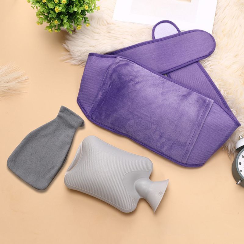 Hot water bottle with strap / waist cover_1