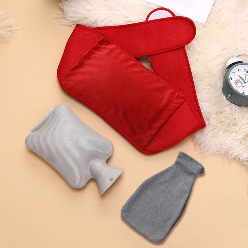 Hot water bottle with strap / waist cover_2