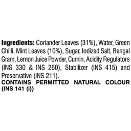 Mother's Recipe Dhania Pudina Chutney, 200 g Pouch