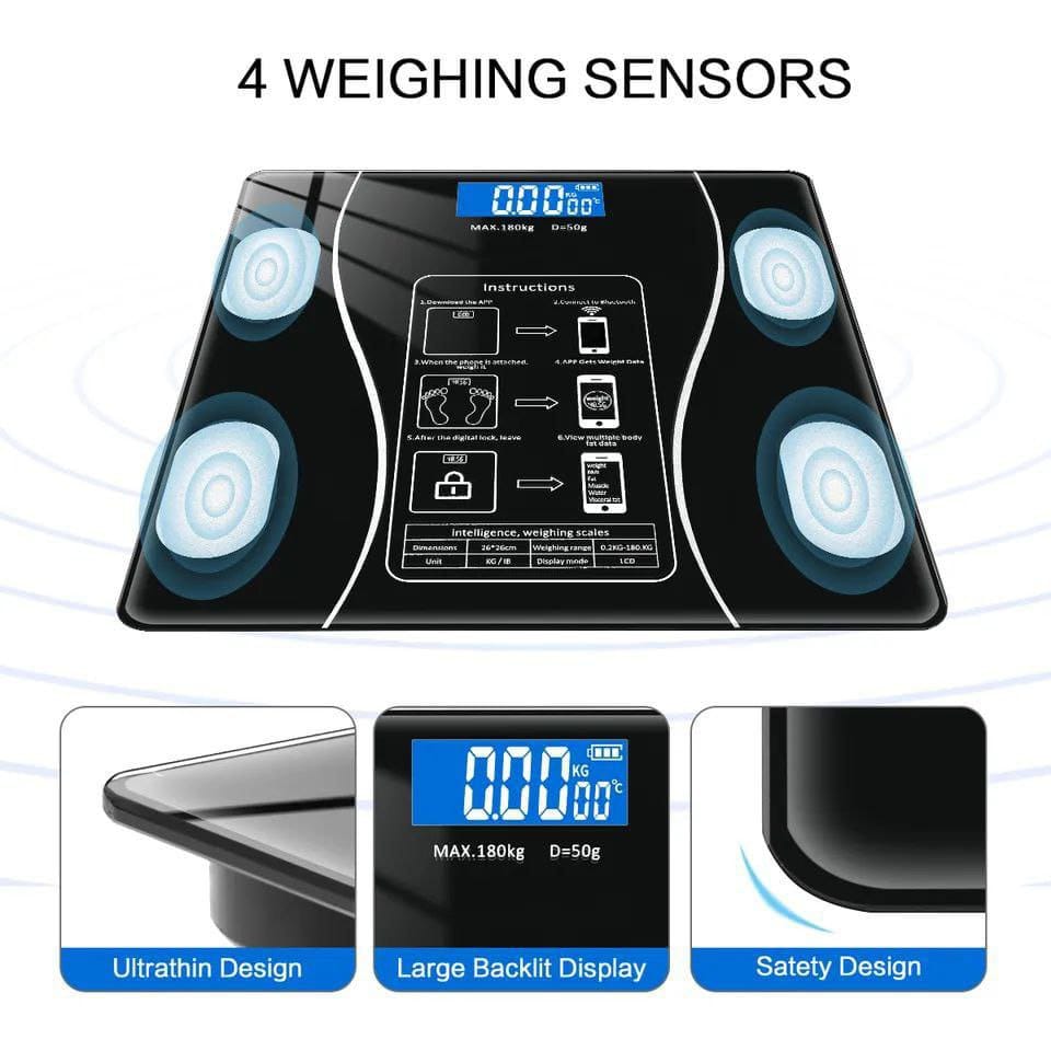 BLUETOOTH SMART BMI WEIGHING SCALE_0