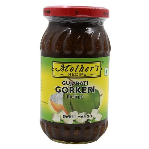 Mother's Recipe Pickle - Gujarati Gorkeri, 350 g Jar_0