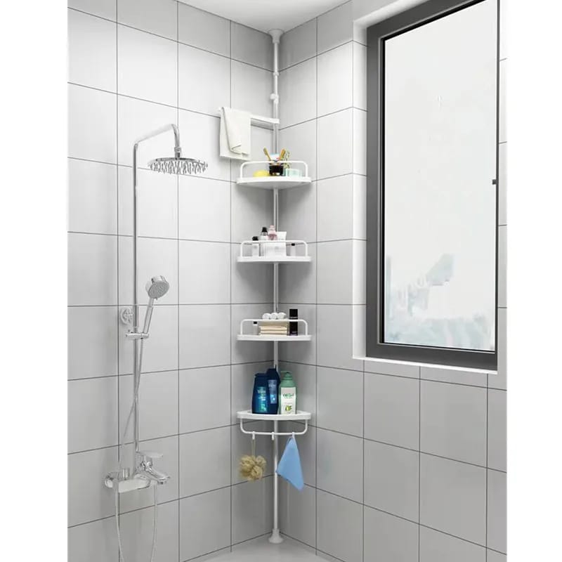 4 tier Adjustable Telescopic Multi corner Shelf Organizer_4