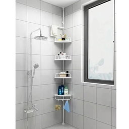 4 tier Adjustable Telescopic Multi corner Shelf Organizer