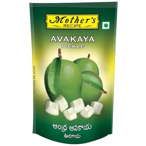 Mother's Recipe Pickle - Andhra Avakaya, 200 g Pouch