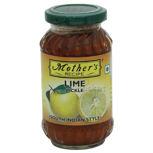 Mother's Recipe Pickle - Lime, South Indian Style, 300 g Jar_0