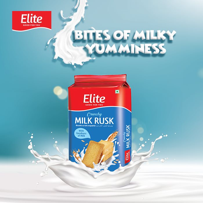 Elite Crunchy Milk Rusk 200G