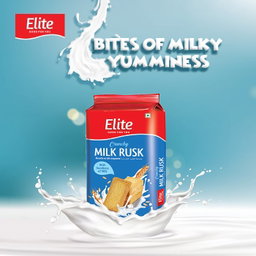Elite Crunchy Milk Rusk 200G