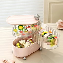 ROTATING JEWELRY/MAKE UP ORGANIZER