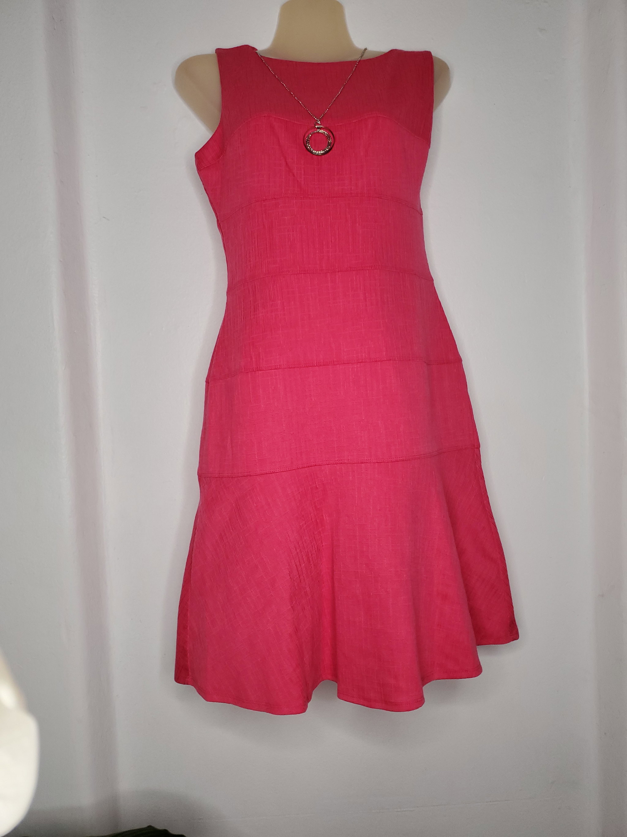 Pink Mini Dress by En Focus Studio_0