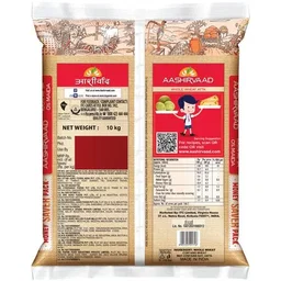 Aashirvaad Atta/Godihittu - Whole Wheat, 10 kg