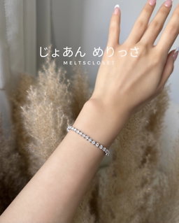  3 PRONG DIAMOND TENNIS BRACELET 