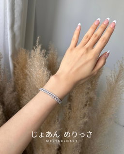  3 PRONG DIAMOND TENNIS BRACELET 