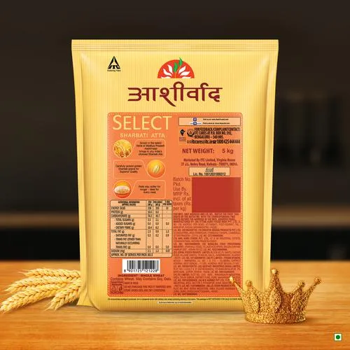 Aashirvaad Select Atta/Godihittu, 5 kg Pouch_1