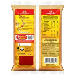Aashirvaad Atta with Multigrains - High Fibre, 10 kg