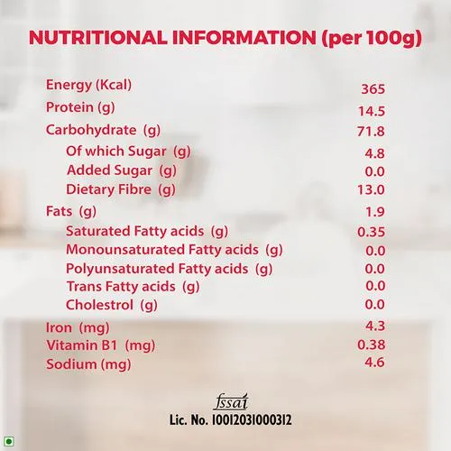 Aashirvaad Atta with Multigrains - High Fibre, 10 kg_3