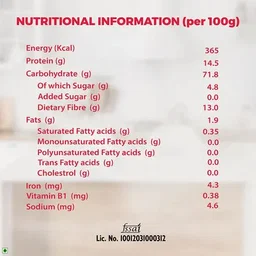 Aashirvaad Atta with Multigrains - High Fibre, 10 kg