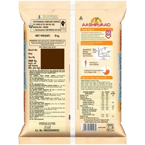 Aashirvaad Sugar Release Control Atta/Godihittu, 5 kg_1