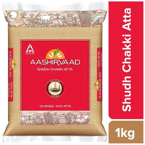 Aashirvaad Atta - Shudh, Chakki, 1 kg