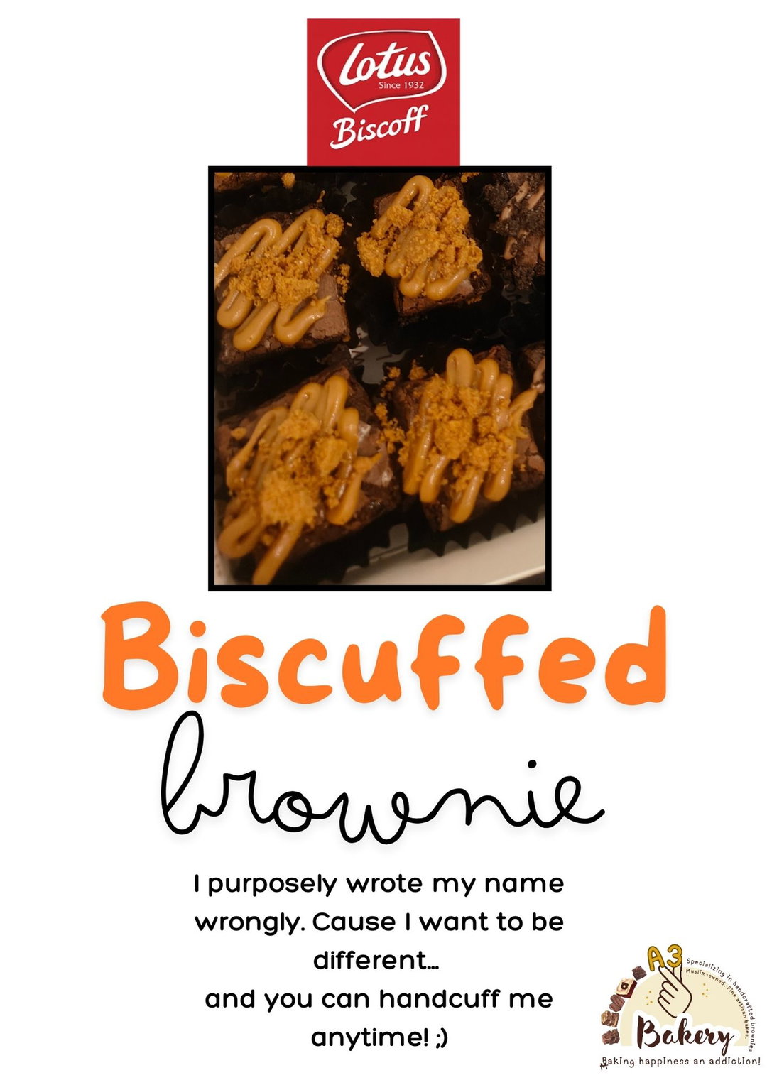 Biscuffed Brownie Flavour #4