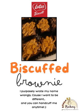 Biscuffed Brownie Flavour #4