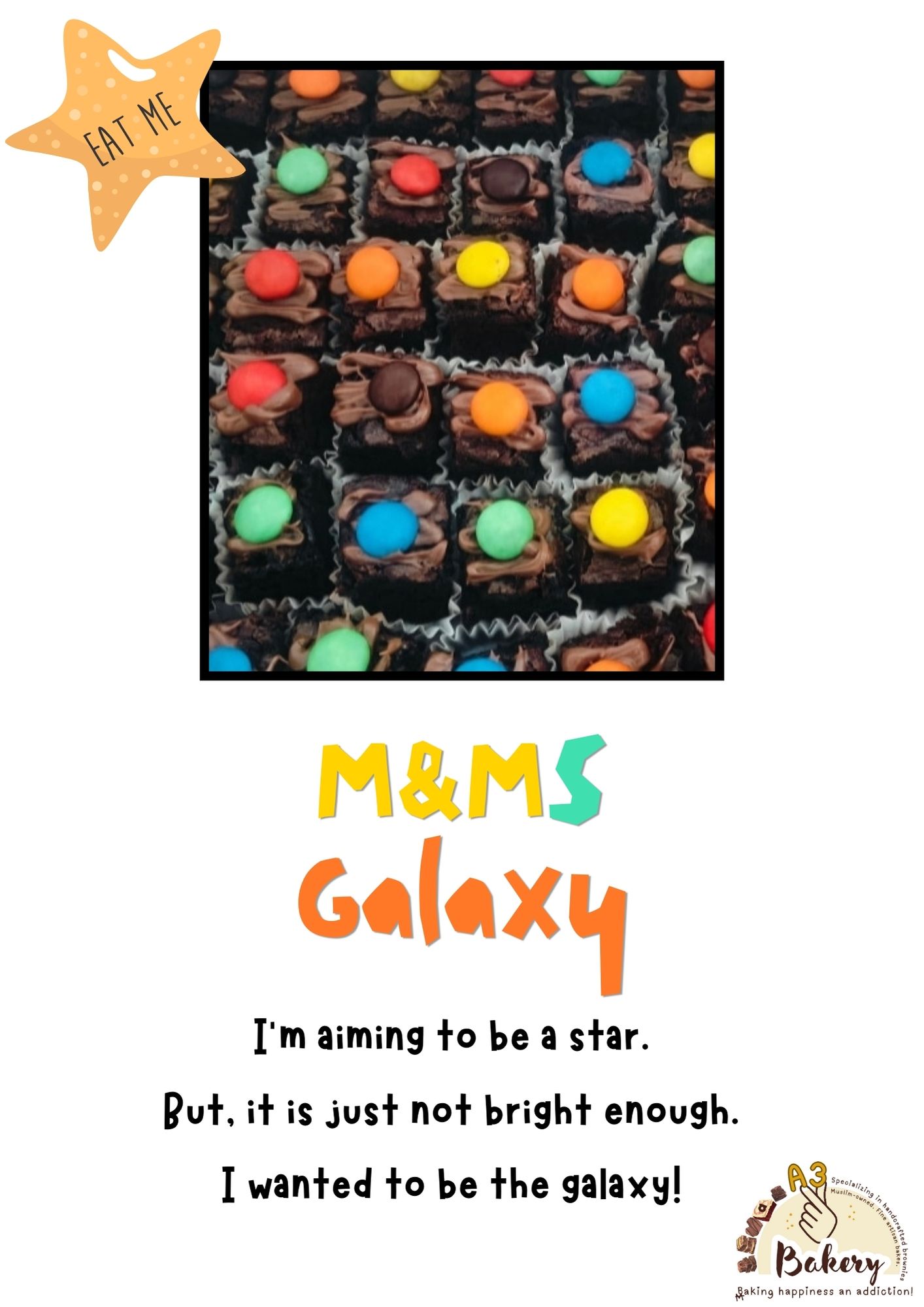 M&Ms Galaxy Flavour Brownie #10_0