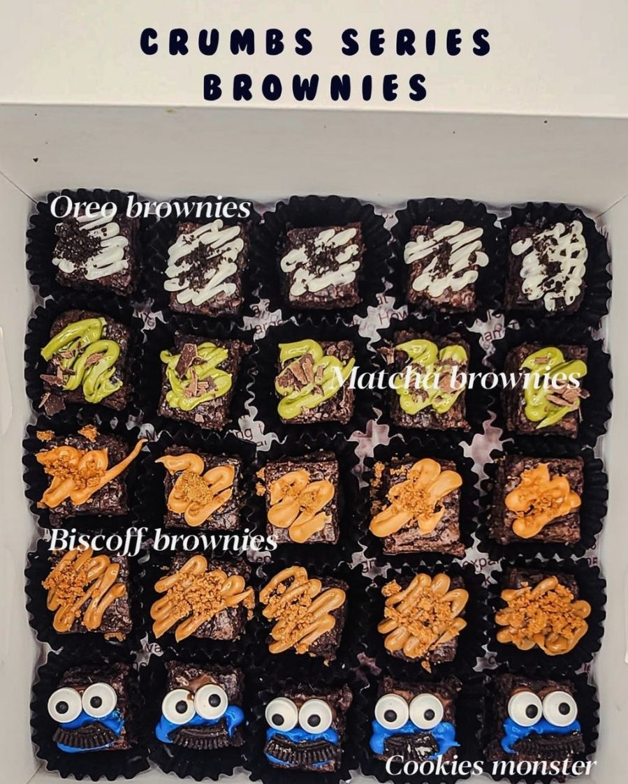 Assorted Brownie Series- The Crumbs Series