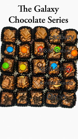 Assorted Brownie Series- The Galaxy Chocolate Series