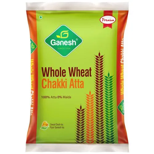 Ganesh Whole Wheat Chakki Atta, 10 Kg